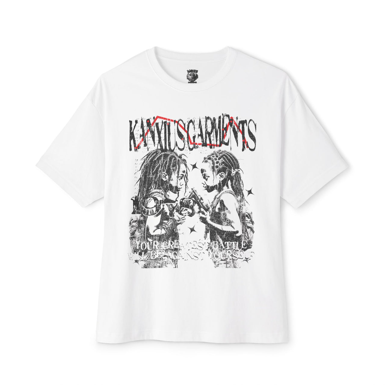 YOUR GREATEST BATTLE WILL BE AGAINST YOURSELF - KÄNXIUS GARMENTS 