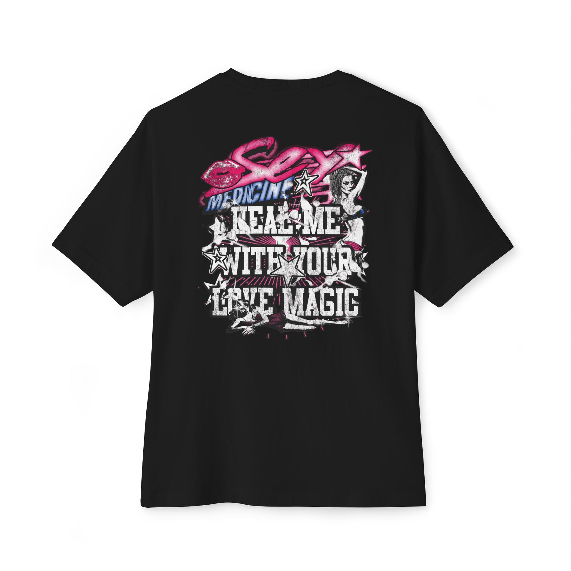 SEX MEDICINE...HEAL ME WITH YOUR LOVE MAGIC *(Oversized) - KÄNXIUS GARMENTS 