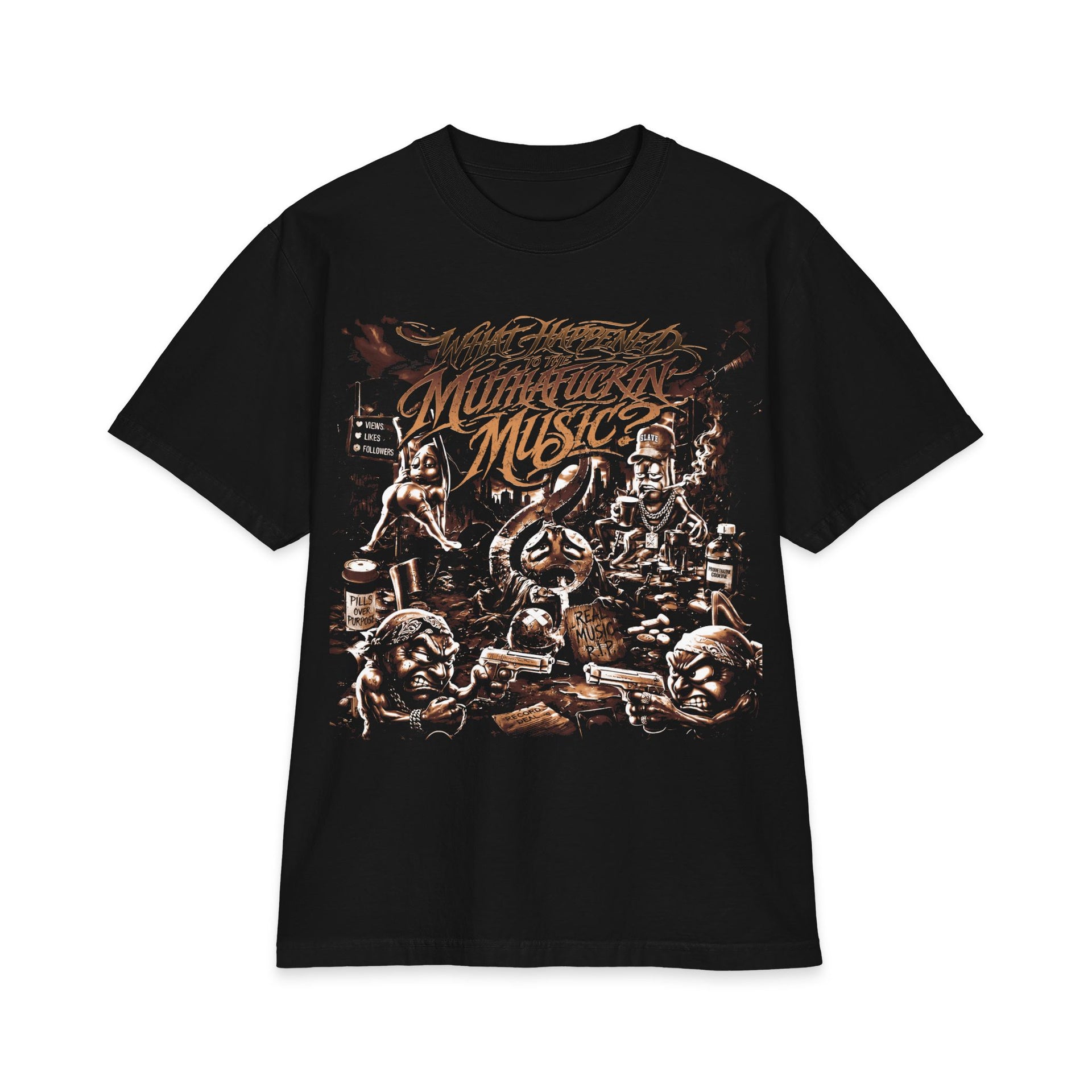 WHAT HAPPENED TO THE MUTHAFUCKIN’ MUSIC? - KÄNXIUS GARMENTS 