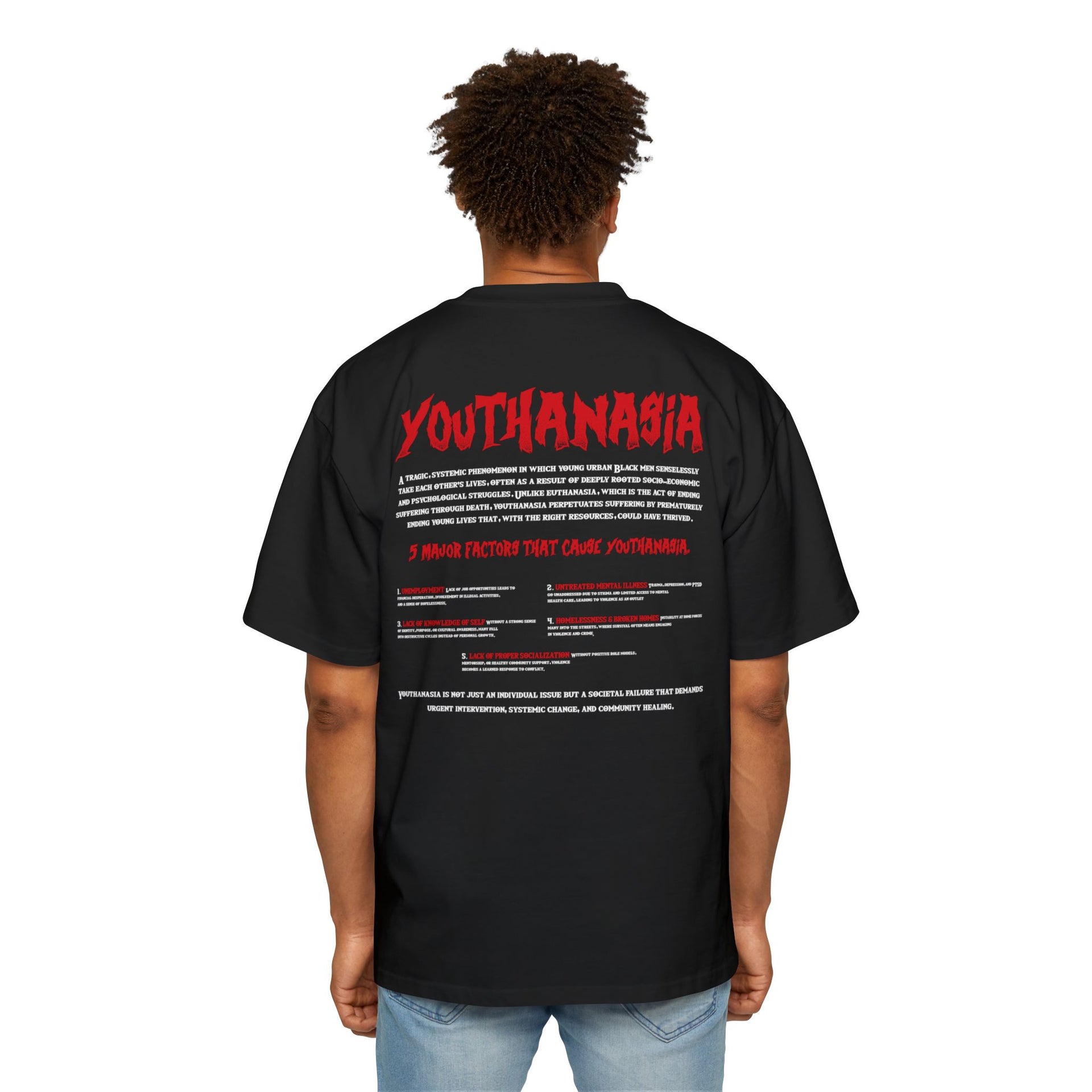 YOUTHANASIA - Awareness for the senseless violence among young black men and boys - KÄNXIUS GARMENTS 