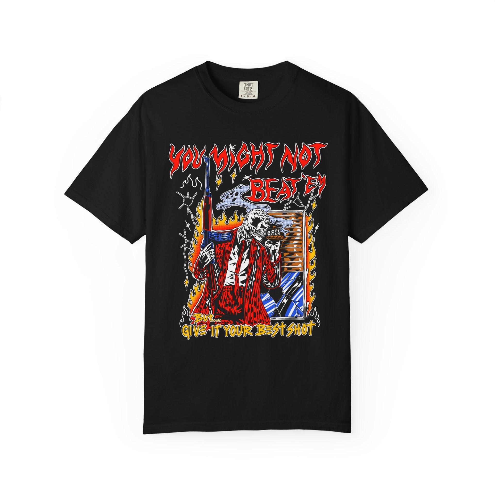 YOU MIGHT NOT BEAT 'EM...BUT, GIVE IT YOUR BEST SHOT - KÄNXIUS GARMENTS 
