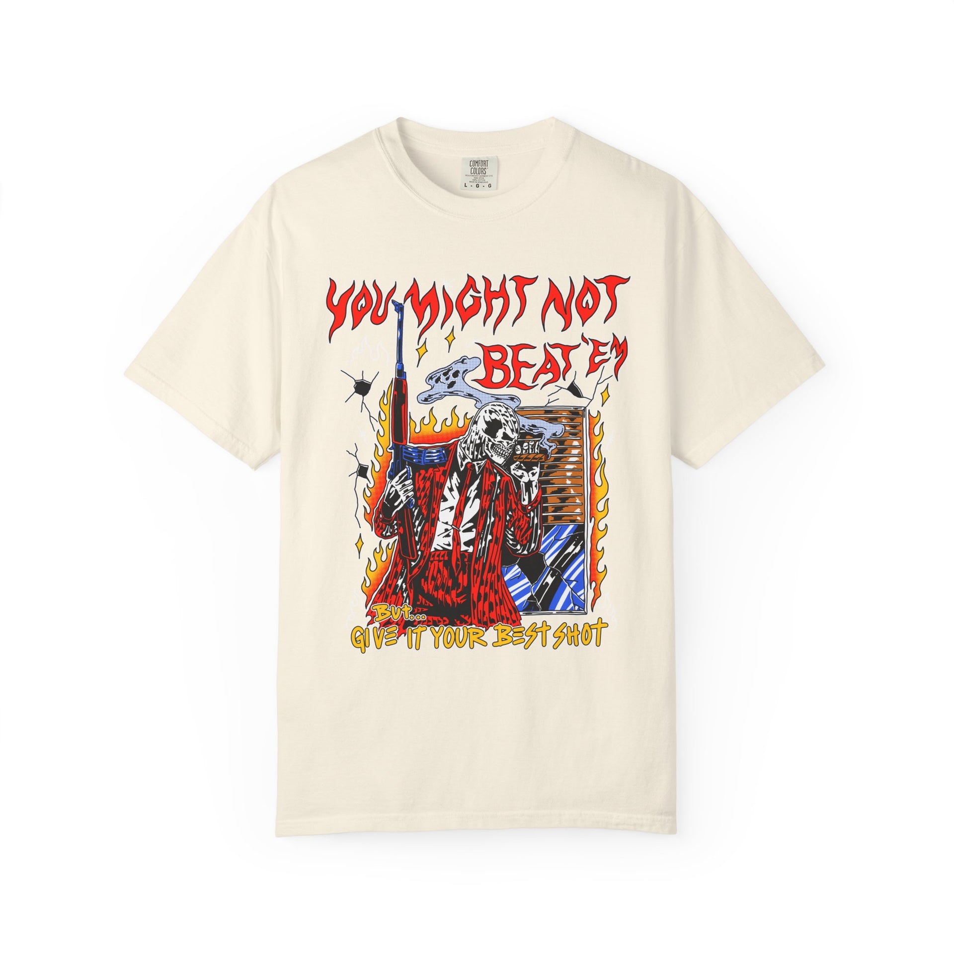 YOU MIGHT NOT BEAT 'EM...BUT, GIVE IT YOUR BEST SHOT - KÄNXIUS GARMENTS 