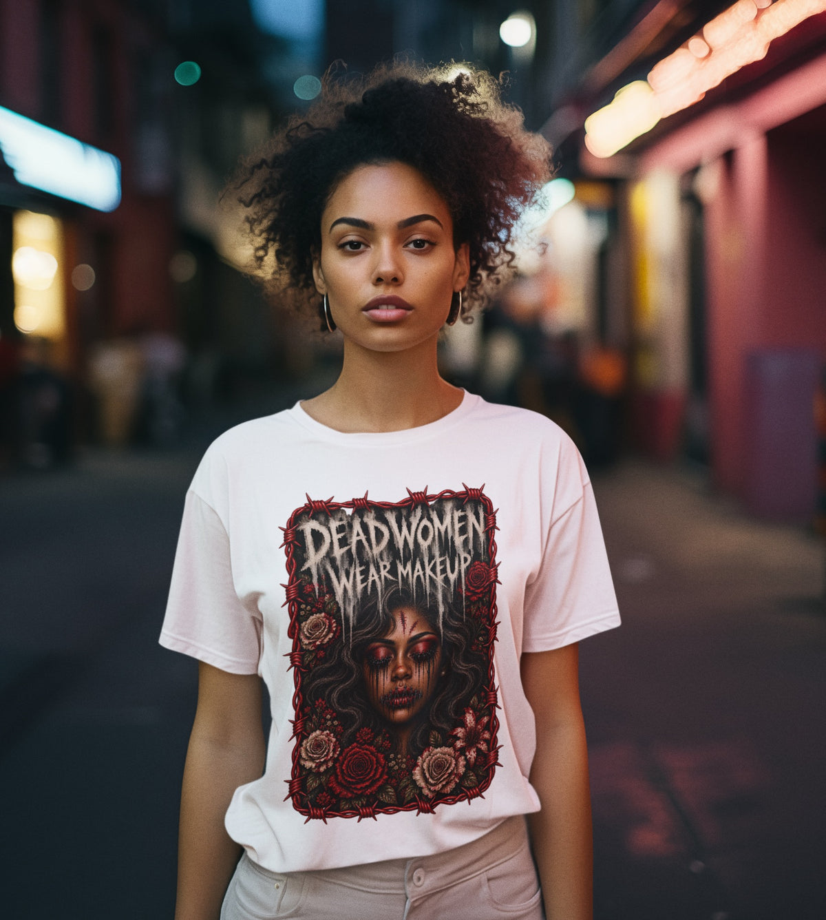 DEAD WOMEN WEAR MAKEUP - KÄNXIUS GARMENTS 