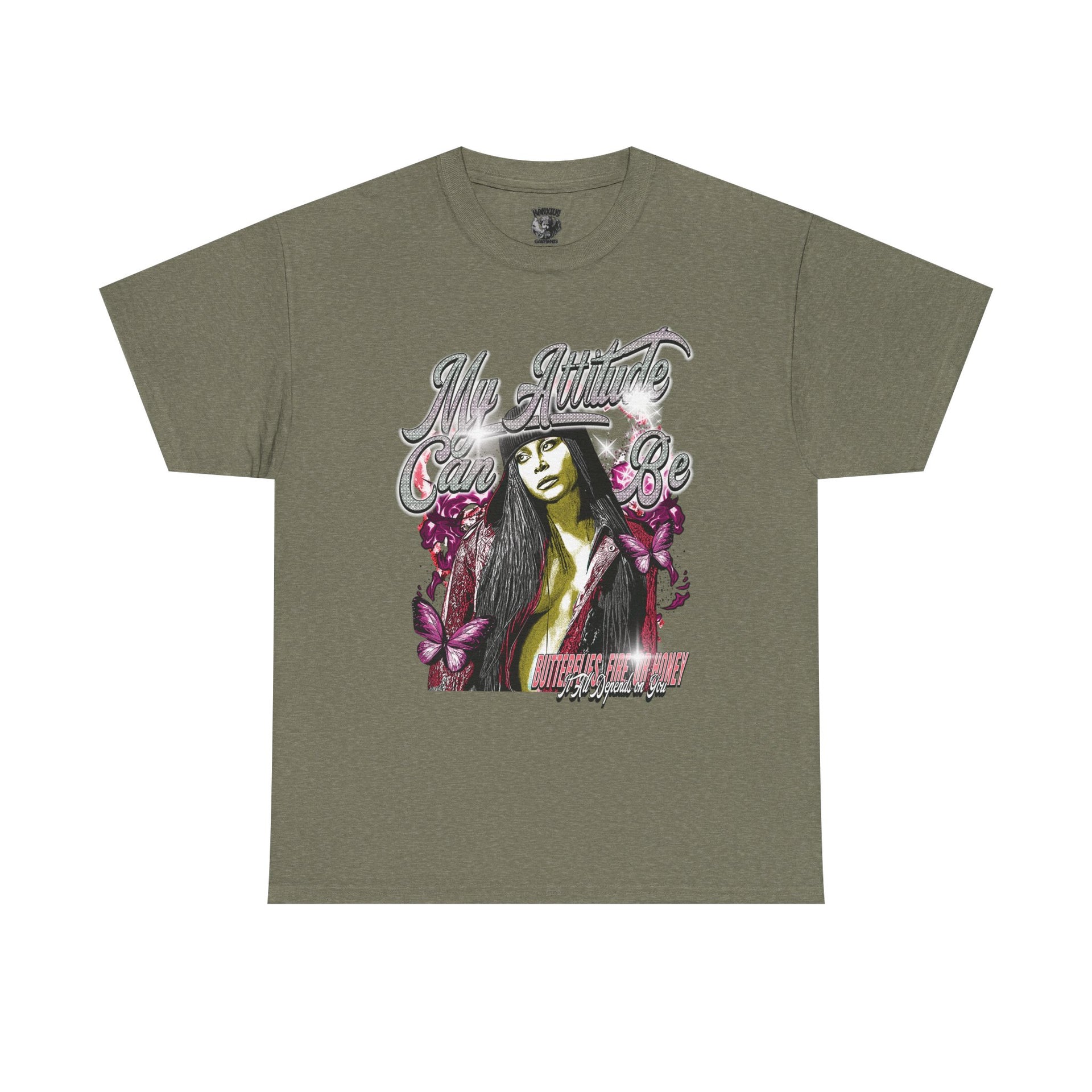 MY ATTITUDE CAN BE BUTTERFLIES, FIRE, OR HONEY…IT ALL DEPENDS ON YOU - KÄNXIUS GARMENTS 