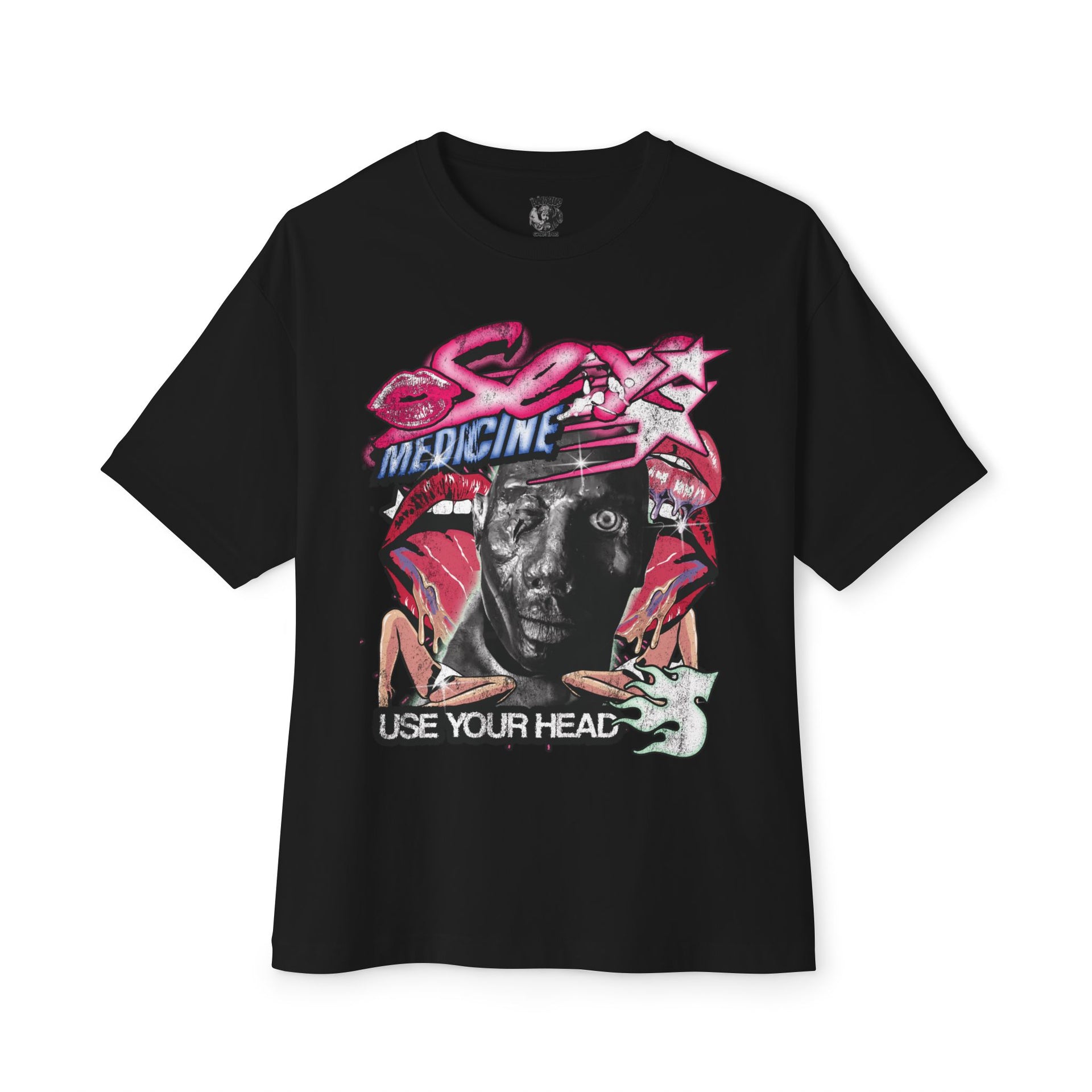 SEX MEDICINE...HEAL ME WITH YOUR LOVE MAGIC *(Oversized) - KÄNXIUS GARMENTS 