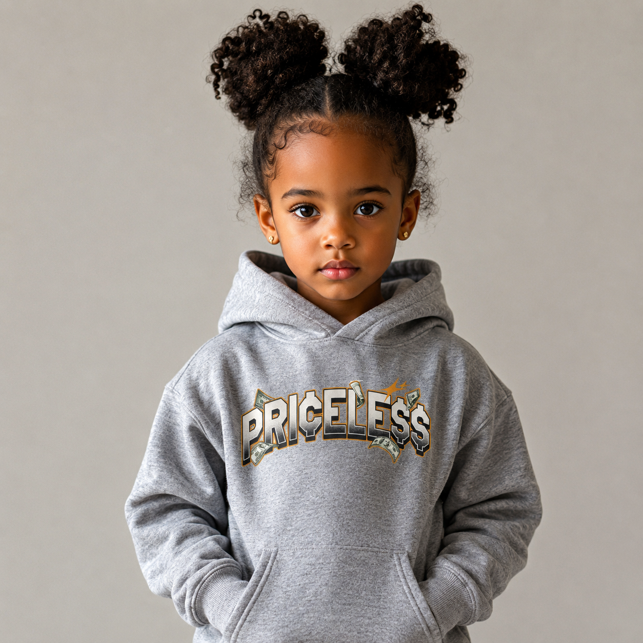 Priceless Toddler Hoodie - Wear Your Worth - KÄNXIUS GARMENTS 