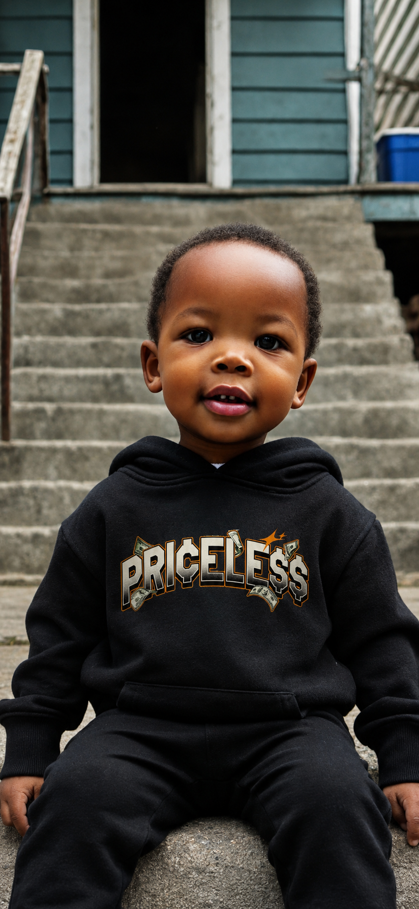 Priceless Hoodie for toddlers…wear your worth
